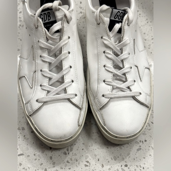 Golden Goose Hi Star 39 white and silver with box - Picture 11 of 13